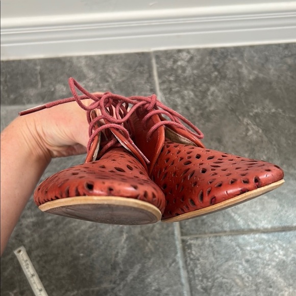 Sixty Seven Leather Booties Cognac Brown Size EU38 US7.5 Made in Spain - Picture 10 of 16